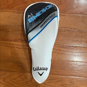 Callaway AI Smoke Paradym Headcover in White and Black NWT #3